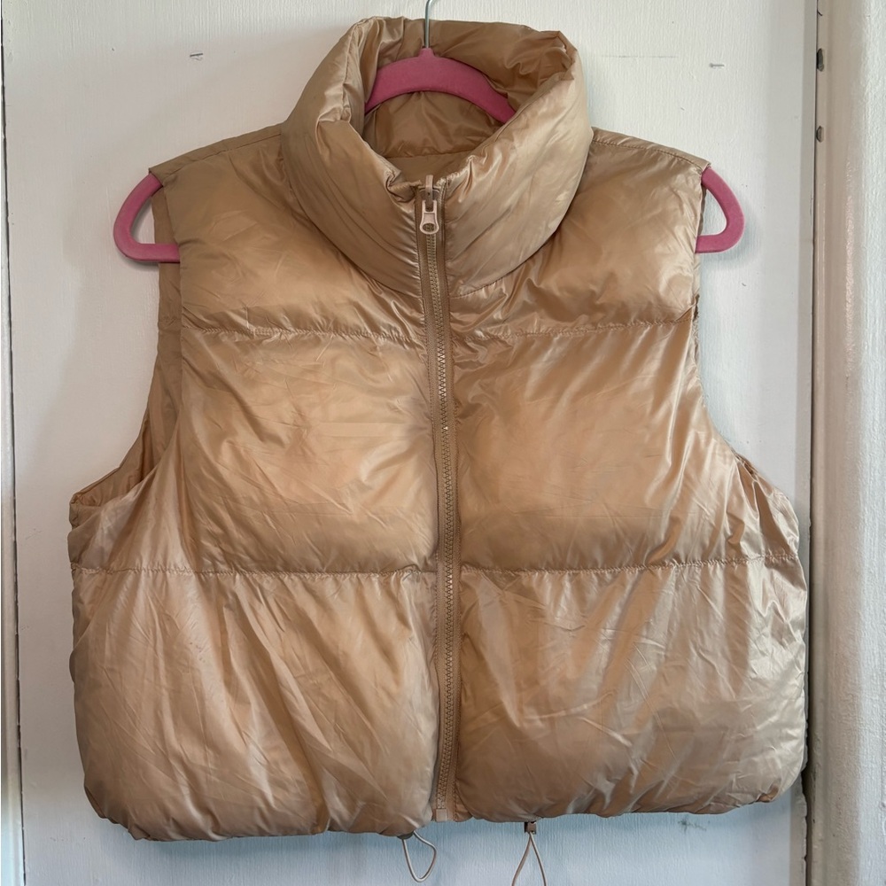 Amazon Tan Puffer Vest